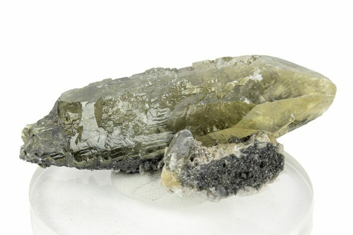 Yellow Calcite Crystal Cluster - Missouri #252129